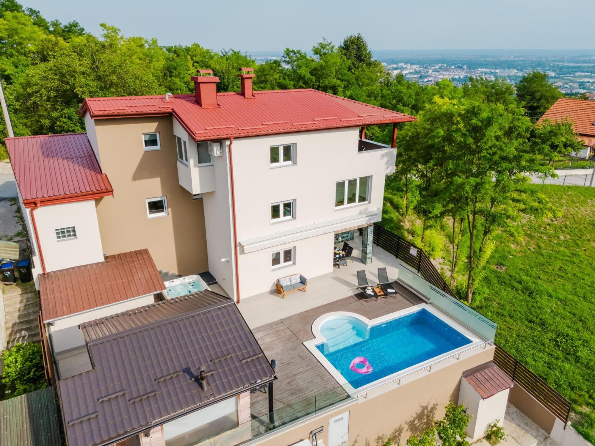 Carobni Pogled Zagreb Villa Dış mekan fotoğraf