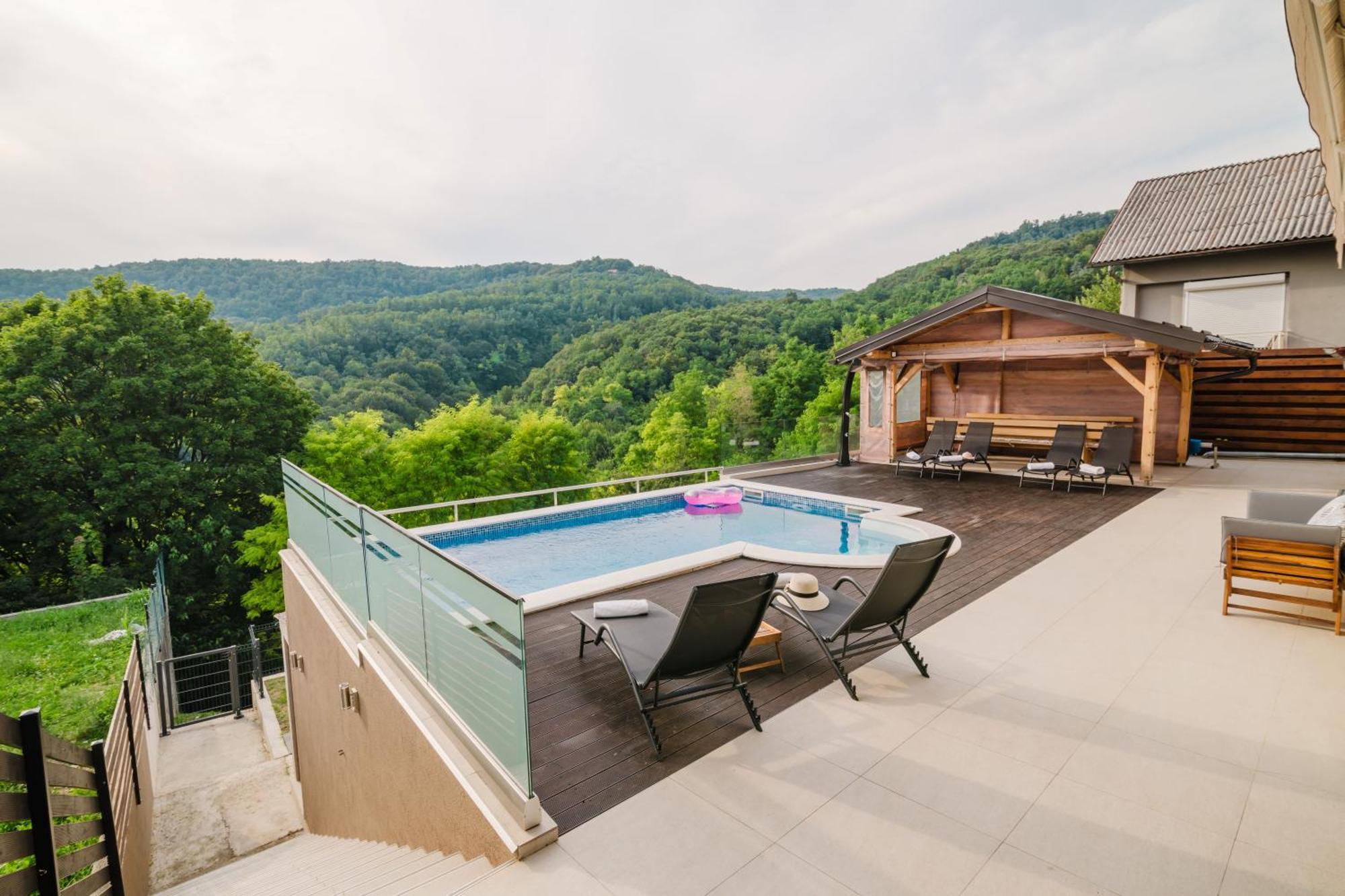 Carobni Pogled Zagreb Villa Dış mekan fotoğraf